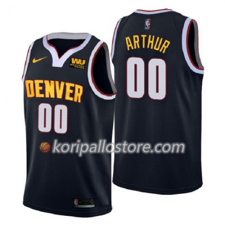 Denver Nuggets Darrell Arthur 00 2018-2019 Nike Navy Miesten Pelipaidat Swingman 